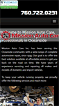 Mobile Screenshot of missionautocareoceansideca.com